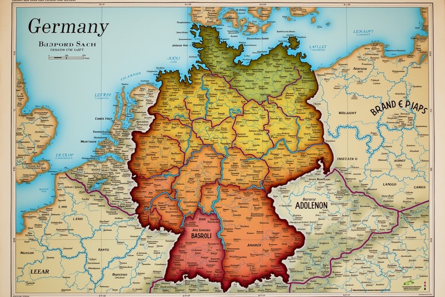 Deutschlands Geografie: Fakten & Zusammenhänge