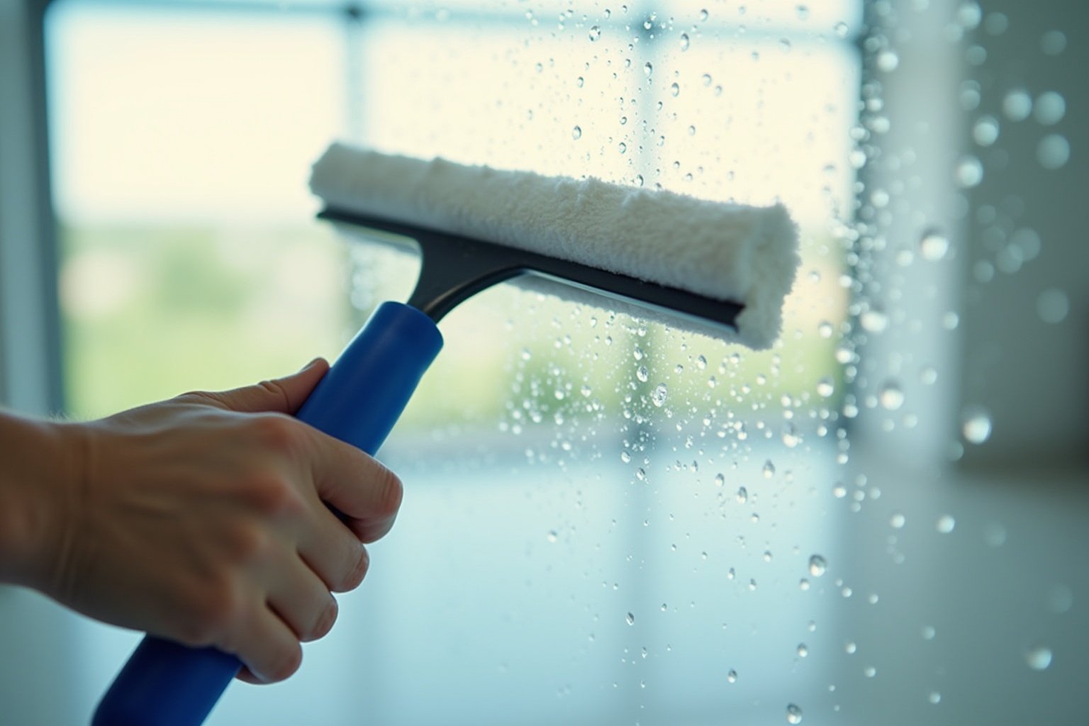 Glasflächen richtig pflegen und sauber halten
