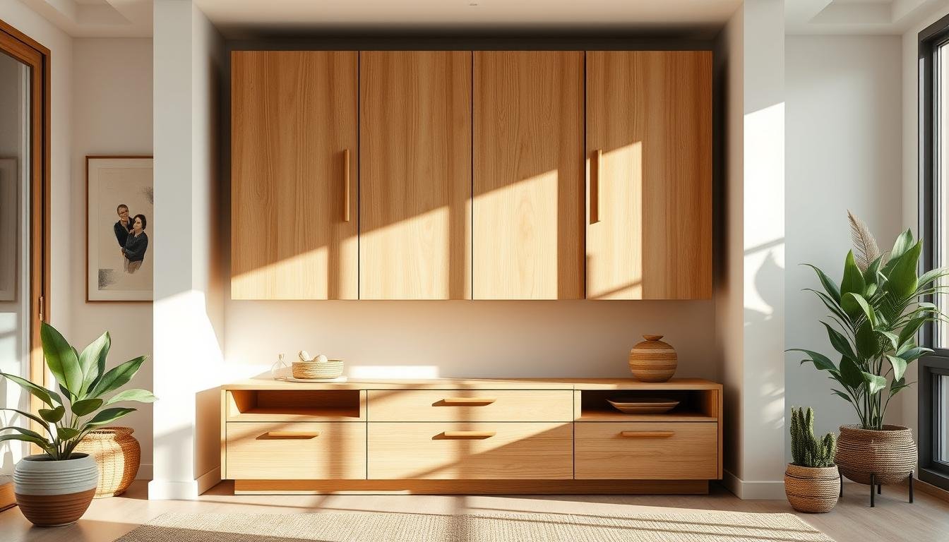 Moderne Stauraummöbel in minimalistischem Design